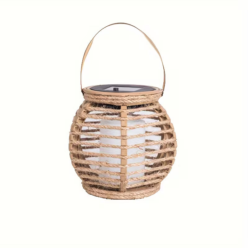 Mysig solcellslampa för utomhusbruk