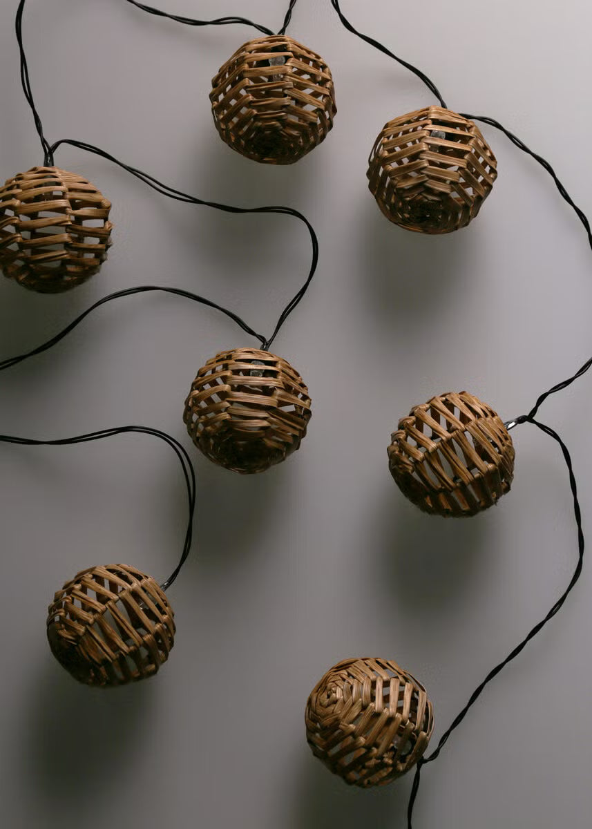 Ljusslinga solcell konstrotting 10 bollar, 5,8 m